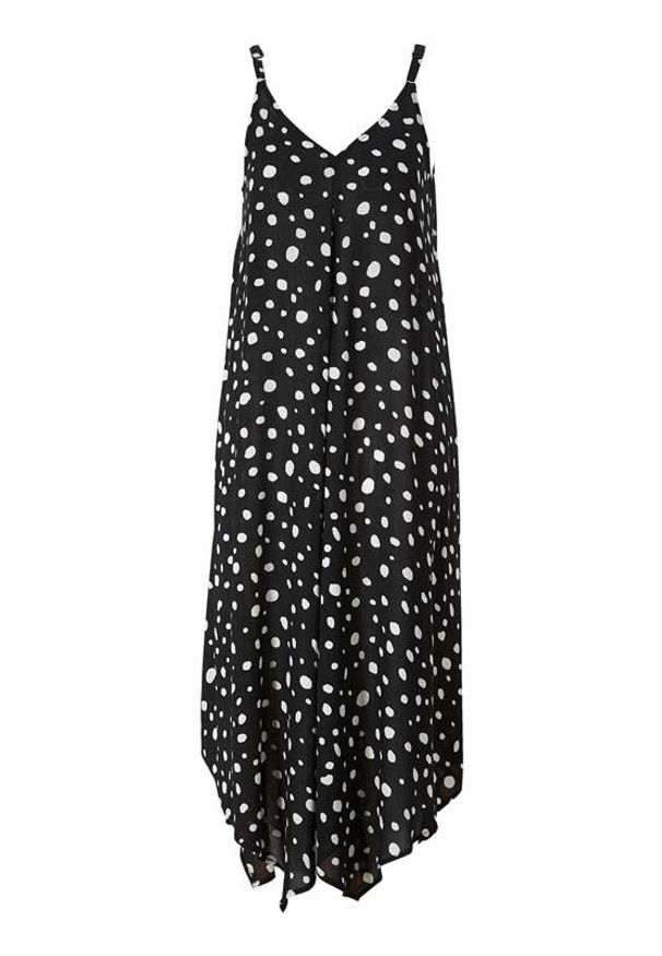 Cellbes Sukienka plażowa w kropki female ze wzorem 38/40. Materiał: tkanina. Wzór: kropki