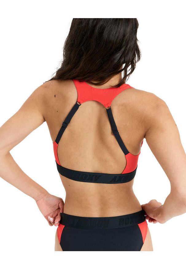 Roxy - Stanik bikini dla Kobiety ROXY ACTIVE COLORBLOCK Czerwony. Kolor: czerwony. Materiał: nylon, elastan, materiał