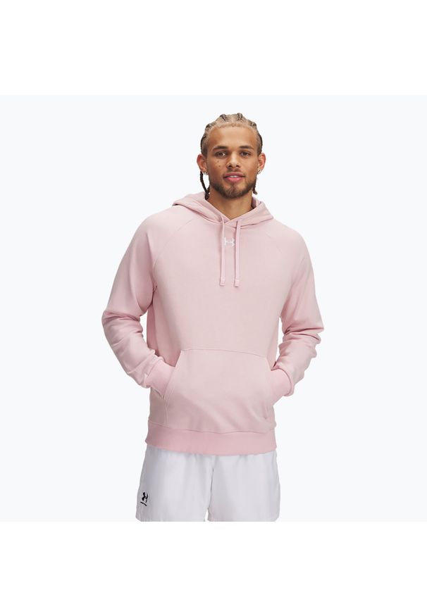 Bluza Under Armour Rival Fleece Hoodie. Kolor: różowy. Sport: fitness