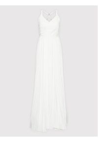 Morgan Sukienka wieczorowa 221-RANIA Biały Regular Fit. Kolor: biały. Materiał: syntetyk. Styl: wizytowy #5