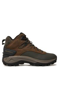 Merrell Trekkingi Thermo Kiruna 2 Mid Wp J037241 Brązowy. Kolor: brązowy. Materiał: skóra, zamsz. Sport: turystyka piesza