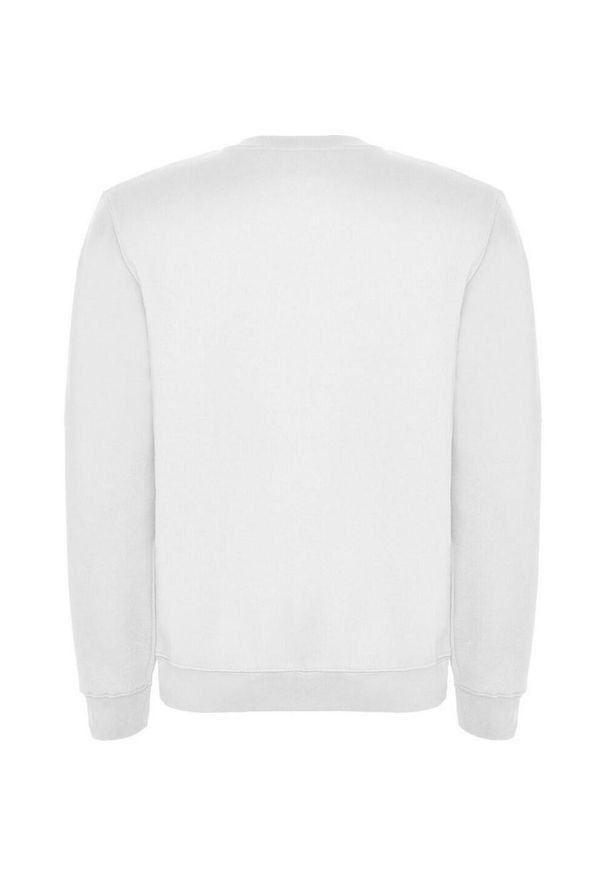 ROLY - Bluza Unisex Dla Dorosłych Clasica Z Okrągłym Dekoltem. Kolor: biały