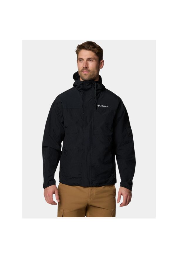 columbia - Kurtka przejściowa męska Columbia Challenger II. Kolor: czarny. Materiał: softshell