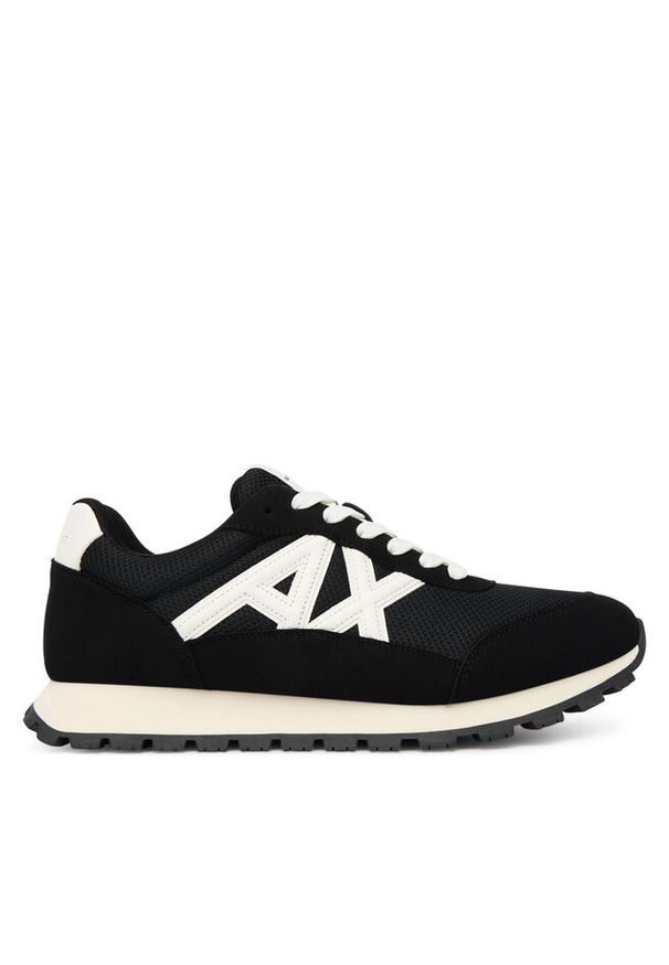 Sneakersy Armani Exchange. Kolor: czarny