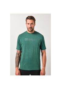 JAY-PI - Męska Koszulka FLEXNAMIC® outdoor rękaw 1/2 do roz. 7XL. Kolekcja: plus size. Kolor: zielony. Materiał: bawełna, materiał, elastan. Sport: outdoor #1