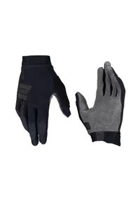 Rękawice rowerowe dziecięce LEATT Glove MTB 1.0 GripR Junior. Kolor: czarny