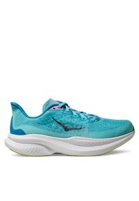 HOKA - Hoka Buty do biegania Mach 6 1147810 Niebieski. Kolor: niebieski. Materiał: materiał