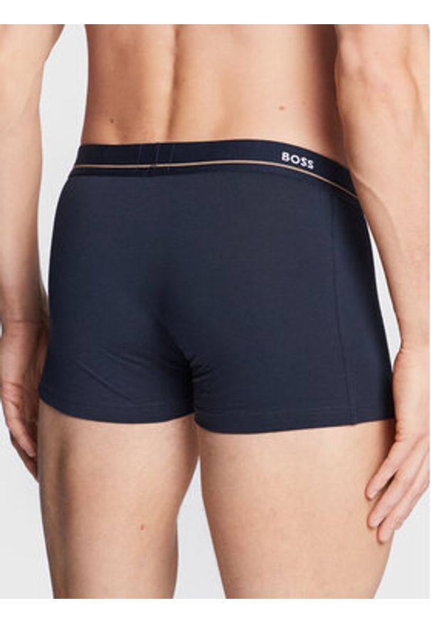 BOSS - Boss Komplet 5 par bokserek Essential 50475275 Kolorowy. Materiał: bawełna. Wzór: kolorowy