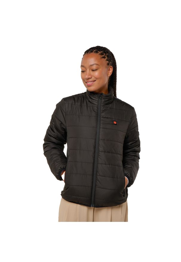 G-HEAT - Lekka kurtka ogrzewana z wbudowaną baterią unisex ESSENTIAL. Kolor: czarny. Sezon: zima. Sport: narciarstwo