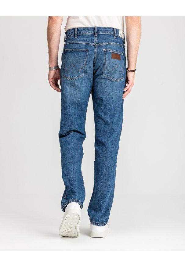 Wrangler - WRANGLER MĘSKIE SPODNIE JEANSOWE FRONTIER SEEING DOUBLE 112350808 W16V018005