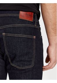 Pepe Jeans Jeansy Tapered PM207390BC0 Granatowy Tapered Leg. Kolor: niebieski