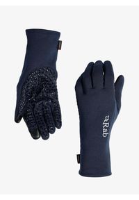 Rękawiczki Rab Power Stretch Contact Grip Glove. Kolor: niebieski