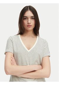 TOMMY HILFIGER - Tommy Hilfiger T-Shirt WW0WW48704 Biały Regular Fit. Kolor: biały. Materiał: bawełna #2