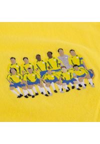 COPA FOOTBALL - Koszulka dla dorosłych - Mistrzowie Świata Brazylia 2002 Haft - Żółta. Kolor: żółty. Wzór: haft. Sport: piłka nożna #2