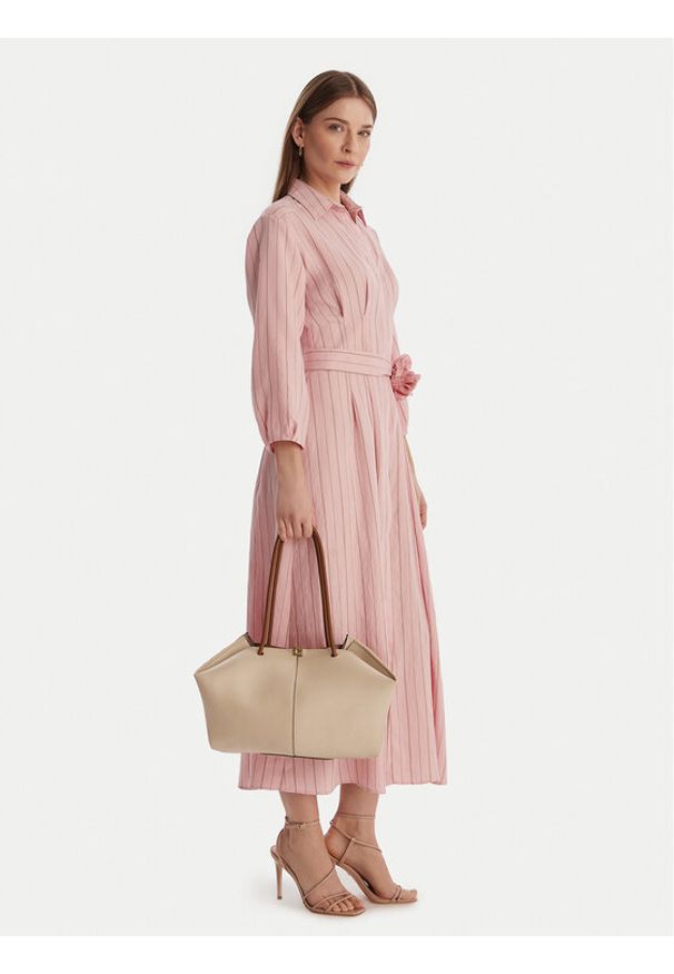 Coccinelle Torebka U2L Coccinellekamy E1 U2L 11 02 01 Beżowy. Kolor: beżowy. Materiał: skórzane