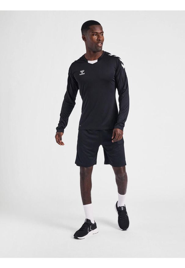 Koszulka Sportowa Z Długimrękawem Hummel Core Xk Poly Jersey L/S. Kolor: czarny. Materiał: jersey. Długość rękawa: długi rękaw. Długość: długie