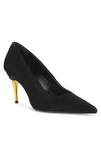 Gino Rossi Szpilki SALI-114457-S Czarny. Kolor: czarny. Materiał: skóra, zamsz. Obcas: na szpilce #3