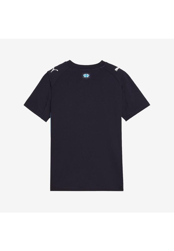 Koszulka piłkarska dla dzieci Puma Olympique de Marseille 24/25 wyjazdowa. Materiał: materiał. Sport: piłka nożna