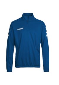 Bluza sportowa dla dorosłych Hummel Core 1/2 Zip Sweat. Kolor: niebieski