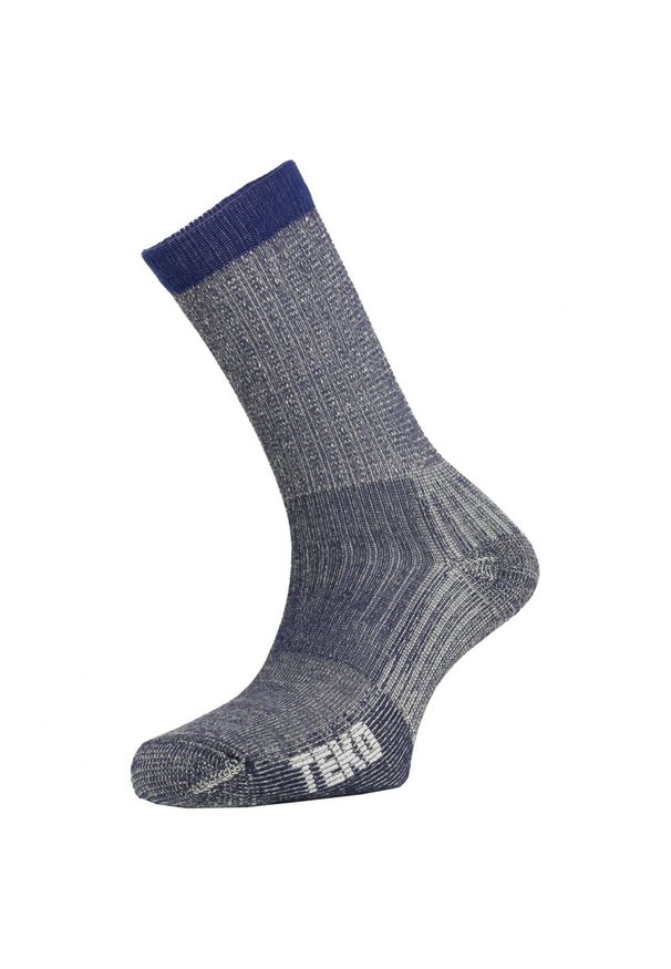 TEKO - Skarpety sportowe z wełny Merino Teko ecoHIKE Light Half Cushion 2.0. Kolor: szary. Materiał: wełna. Sport: turystyka piesza