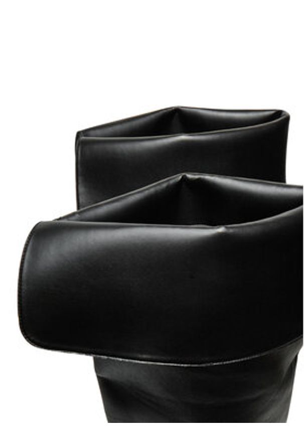 Hugo - HUGO Kozaki Katniss 50529833 Czarny. Kolor: czarny. Materiał: skóra