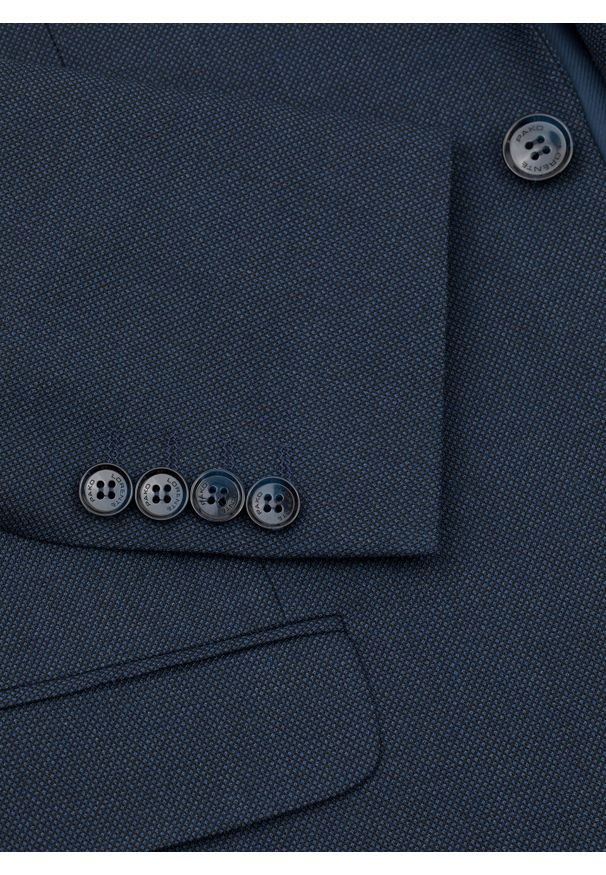 Pako Lorente - PAKO LORENTE – Marynarka garniturowa w kolorze granatowym. Kolor: niebieski. Wzór: gładki