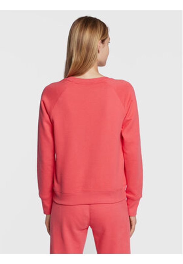 DKNY Sport Bluza DP2T9071 Różowy Regular Fit. Kolor: różowy. Materiał: bawełna, syntetyk. Styl: sportowy