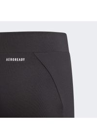 Adidas - Legginsy dziecięce adidas Basic. Okazja: na uczelnię. Kolor: czarny, wielokolorowy, biały. Styl: młodzieżowy, sportowy #2