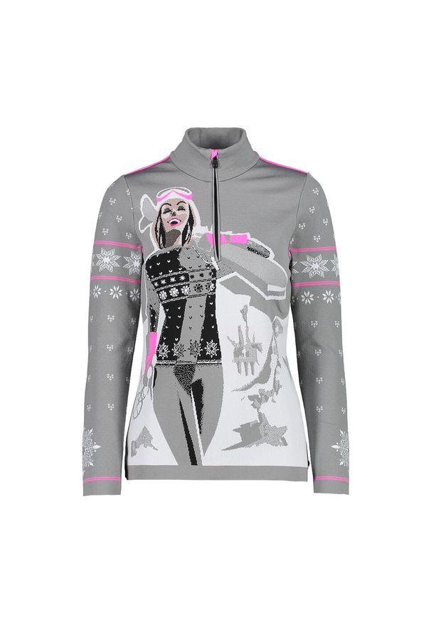 Bluza damska turystyczna CMP 7H9. Kolor: szary