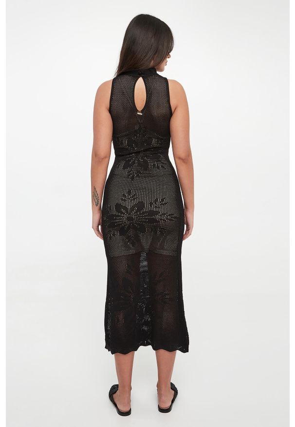 Twinset Milano - Sukienka ażurowa TWINSET. Wzór: ażurowy
