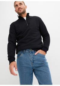 bonprix - Klasyczne jeansy ze stretchem classic fit, straight. Stan: podwyższony. Kolor: niebieski. Styl: klasyczny #3