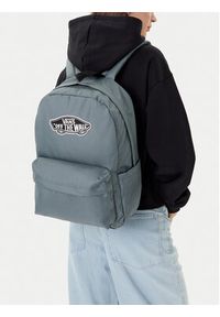 Vans Plecak C-OLD SKOOL CLASSIC BACKPACK VN000H4YRV21 Szary. Kolor: szary. Materiał: materiał #6