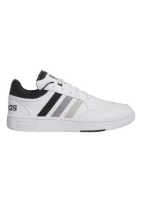 Adidas - Buty adidas Hoops 3.0 M IG7914 białe. Okazja: na co dzień. Kolor: biały. Materiał: syntetyk, skóra, guma. Szerokość cholewki: normalna #2