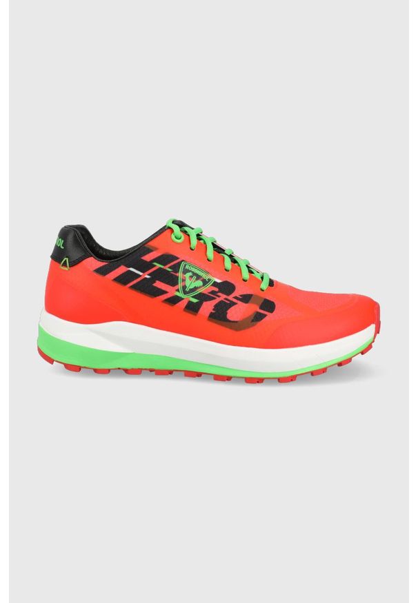 Rossignol buty do biegania Rsc Hero kolor czerwony. Zapięcie: sznurówki. Kolor: czerwony. Materiał: tworzywo sztuczne, guma. Szerokość cholewki: normalna