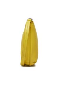 Calvin Klein Torebka Emma K60K611681 Żółty. Kolor: żółty. Materiał: skórzane