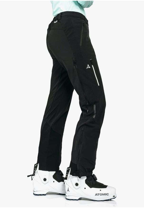 SCHÖFFEL - Spodnie skiturowe damskie Schöffel Kals. Kolor: czarny. Sezon: zima. Sport: narciarstwo