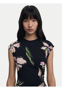 Desigual Sukienka codzienna Katrina 25WWVK12 Czarny Slim Fit. Okazja: na co dzień. Kolor: czarny. Materiał: bawełna. Typ sukienki: proste. Styl: casual #4