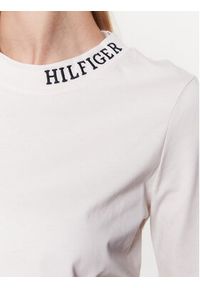 TOMMY HILFIGER - Tommy Hilfiger T-Shirt WW0WW38865 Écru Regular Fit. Materiał: bawełna #3