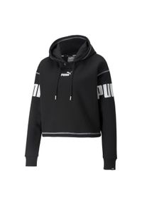 Puma Bluza Power 58953501. Kolor: biały, wielokolorowy, czarny. Materiał: dresówka