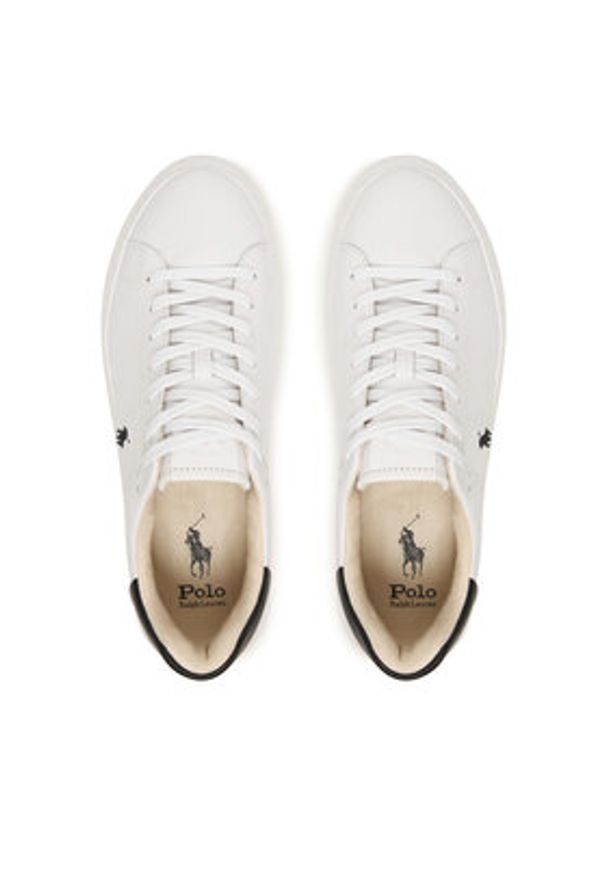 Polo Ralph Lauren Sneakersy 809974097002 Biały. Kolor: biały. Materiał: skóra