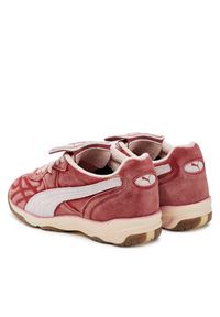 Puma Sneakersy King Indoor The NeverWorn V 402250 01 Bordowy. Kolor: czerwony. Materiał: skóra, zamsz #6