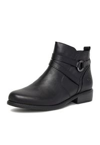Remonte Botki D0F77-00 Czarny. Kolor: czarny. Materiał: skóra #2