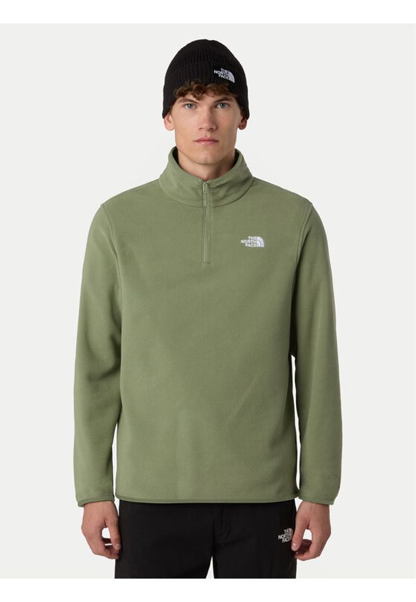 The North Face Polar Glacier NF0A8D0Q Zielony Regular Fit. Kolor: zielony. Materiał: syntetyk