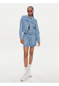 Pepe Jeans Spódnica jeansowa Mini Skirt Hw PL901124MN9 Niebieski Regular Fit. Kolor: niebieski. Materiał: bawełna #5