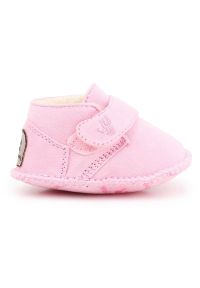 Bearpaw - Buciki niemowlęce BearPaw Jr Skylar2071I różowe. Kolor: różowy. Materiał: materiał, futro. Szerokość cholewki: normalna. Styl: młodzieżowy #6