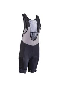 Spodenki kolarskie z pampersem (na szelkach) damskie LEATT Bib MTB Endurance. Kolor: czarny. Sport: kolarstwo