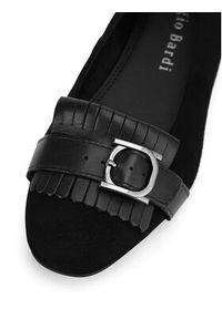 Sergio Bardi Baleriny RST-E1068-01SB Czarny. Kolor: czarny. Materiał: zamsz, skóra #2