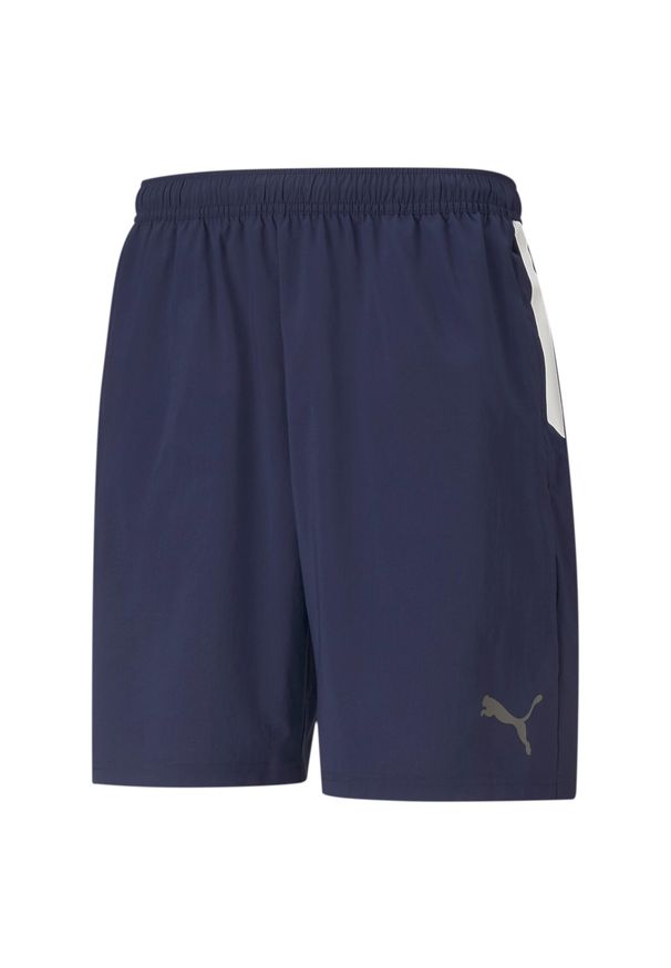 Szorty Puma Team Liga Sideline. Kolor: niebieski, wielokolorowy, czarny. Sport: piłka nożna