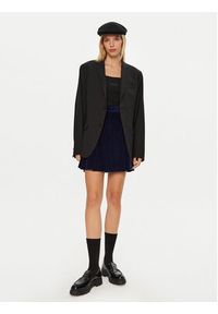 Weekend Max Mara Spódnica mini Zucca 2425106042 Granatowy Regular Fit. Kolor: niebieski. Materiał: bawełna #4
