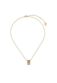 Guess Naszyjnik JUBN05 389JW Złoty. Materiał: metalowe. Kolor: złoty
